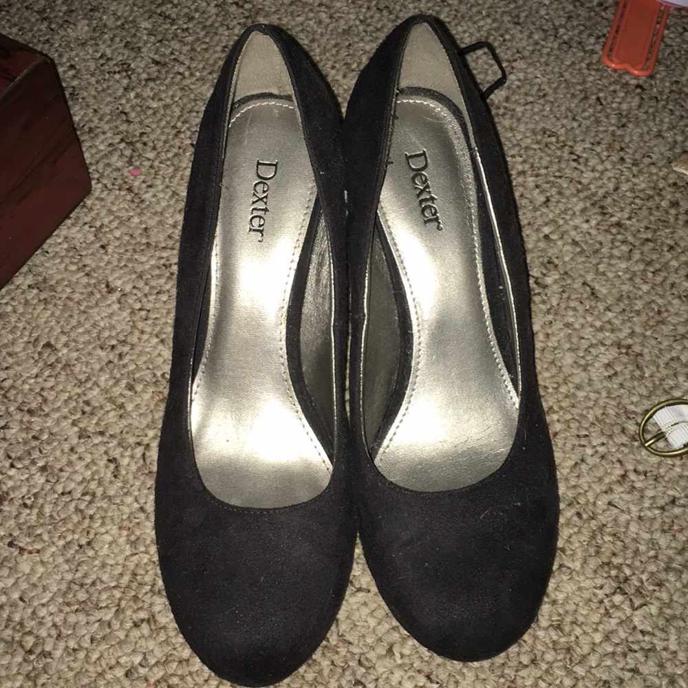 Dexter All Black Wedges